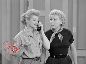 Lucy and Ethel - best friends
