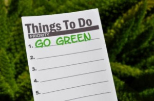 To do list, go green!