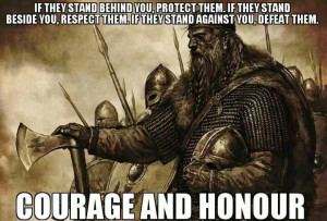 Courage and honour