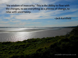 ... Jack Kornfield #quote #wisdom #mindfulness #meditation #insecurity