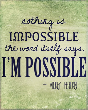 So when I was about to pull out my hair, I came across this quote: