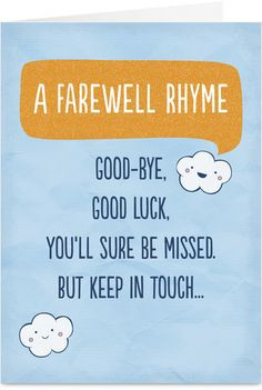 Goodbye And Good Luck Quotes. QuotesGram