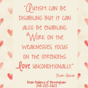 on the #strengths. #Love unconditionally.” Stuart Duncan #quote ...
