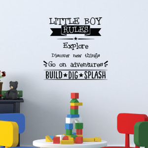 Little Boy Rules, Explore, Discover New Things, Go On An Adventure ...