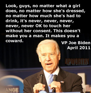 No, I Can't Come Out Tonight. I'm Burning My Bra With Joe Biden ...