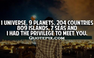 Meeting you was fate, becoming your friend was a choice, but falling ...