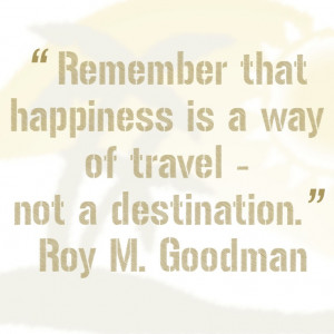 Quote from Roy M. Goodman