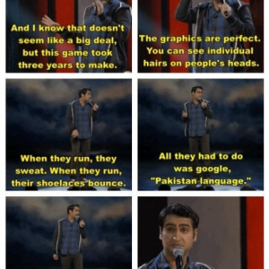 Comedian Kumail Nanjiani On Call Of Duty Developers Being Lazy About ...