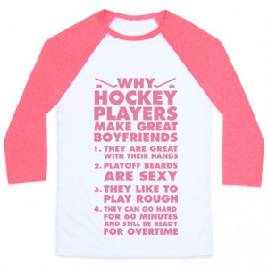 Is a Hockey Player Boyfriend Shirt