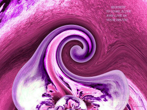 Rebirth With Quote Abstract Art Digital Art