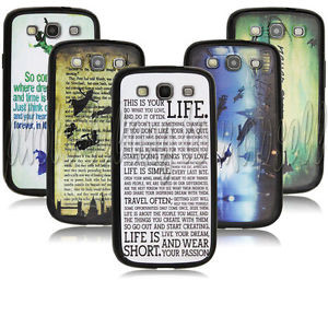 Peter-Pan-Quotes-desgin-Durable-case-for-Samsung-Galaxy-S3-i9300-PC ...