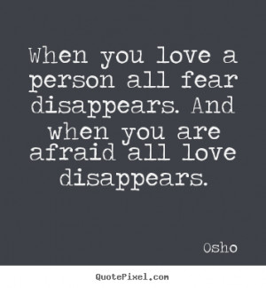 Customize picture quotes about love - When you love a person all ...