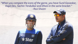 ... Powerful Quotes About MS Dhoni By The Cricketing World’s Superstars