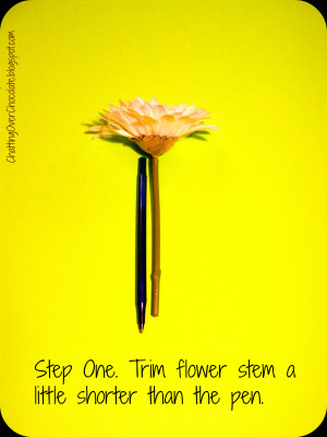 He Loves Me Flower Pen Bouquet!