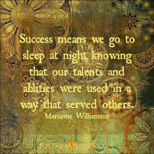 Success quote via www.KatrinaMayer.com