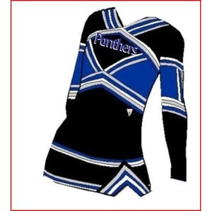 UPrep Panthers Cheer uniform by kylacali
