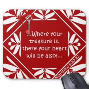 Treasure chest mouse pad