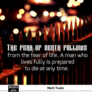 ... death famous quotes on death with pictures quote the fear of death