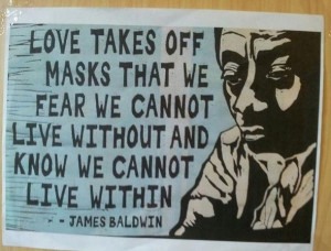 James Baldwin & #Masks #Quote