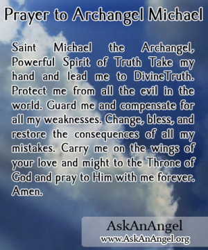 Archangel Michael Quotes More inspirational quotes at