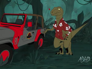 Funny JURASSIC PARK Animated Parody Short - Really Clever Girl ...