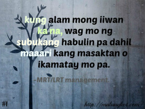 Tagalog Simpelng Patama and Simpleng Banat Quotes