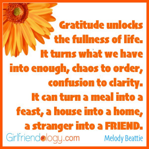 Thankful Thursday: Share your Girlfriend Gratitude | The New ...