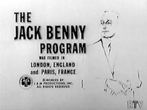 14 [--] The Jack Benny Program: JACK IN PARIS (Filmed on location in ...