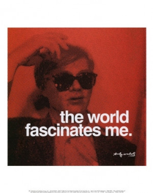 andy warhol, quote, quotes, red, text, texto, warhol