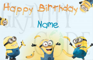 happy birthday minions minions happy birthday minion birthday minion ...