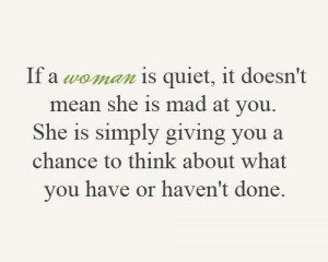 life, mad, quiet, quote, woman