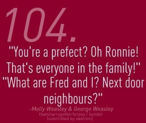 What are Fred and I? Next door neighbours?