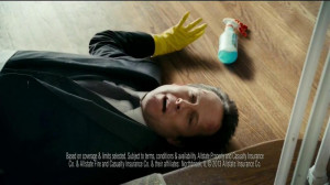 Allstate Home Insurance TV Spot, 'Mayhem: World's Worst Cleaning Lady ...
