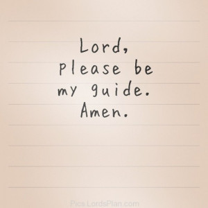 Lord Please be my Guide, lord is my salvation, preachings of jesus ...