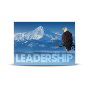 Leadership Eagle Branch Infinity Edge 25-Pack Greeting Cards