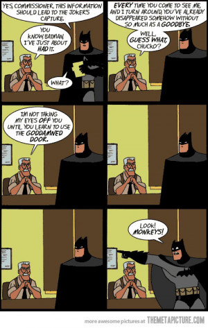 Funny photos funny Batman commissioner comic