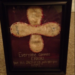 Baseball cross! One of the neatest things I have ever seen!!!