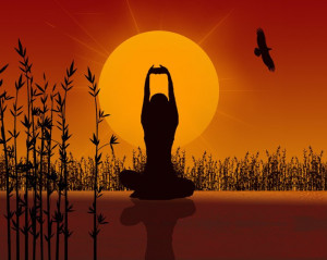 Meditation is the art of living with yourself.