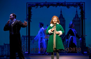 Lilla Crawford as Annie when she gets a new coat!