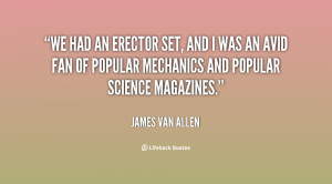 Quotes by James Van Allen