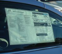 Don't Buy a Car Without an MSRP Window Sticker