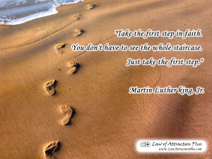 ... Just take the first step.