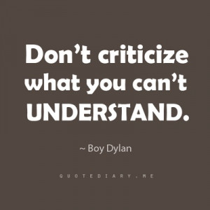 Don't criticize what you dont understand. Seriously. Just be quiet ...