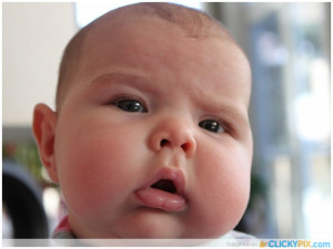 Chubby Cheeks Funny Baby Pictures