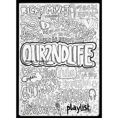 2nd life o2l youtube more o2l collage drawings of youtube youtube o2l ...
