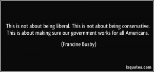 More Francine Busby Quotes