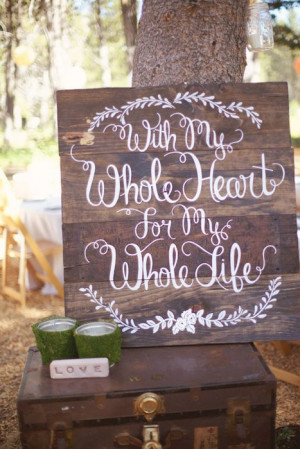 ... Wedding, Rustic Weddings, Woodsy Wedding, Quotes For Wedding, Wedding