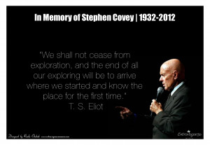 Extravaganza quote_Stephen Covey_TS Eliot_exploration_ Roula Chehab