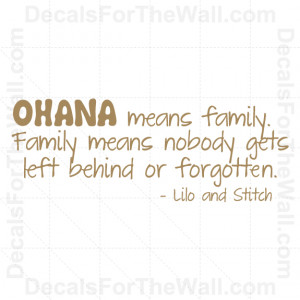 ... -Stitch-Ohana-Family-Disney-Wall-Decal-Vinyl-Sticker-Quote-Saying-B85