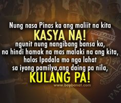 Throwback Quotes Boy banat: tagalog ofw quotes